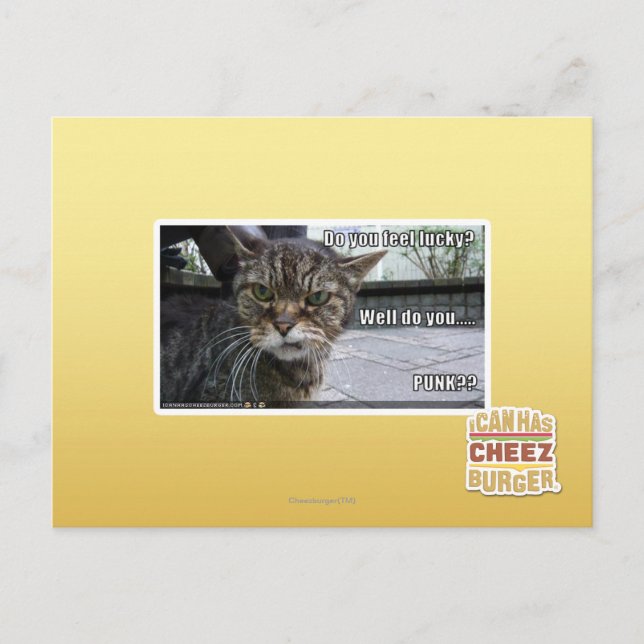 Hast du Glück? Postkarte (Vorderseite)