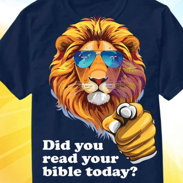 Hast du heute deine Bibel gelesen - Christlich T-Shirt (Von Creator hochgeladen)