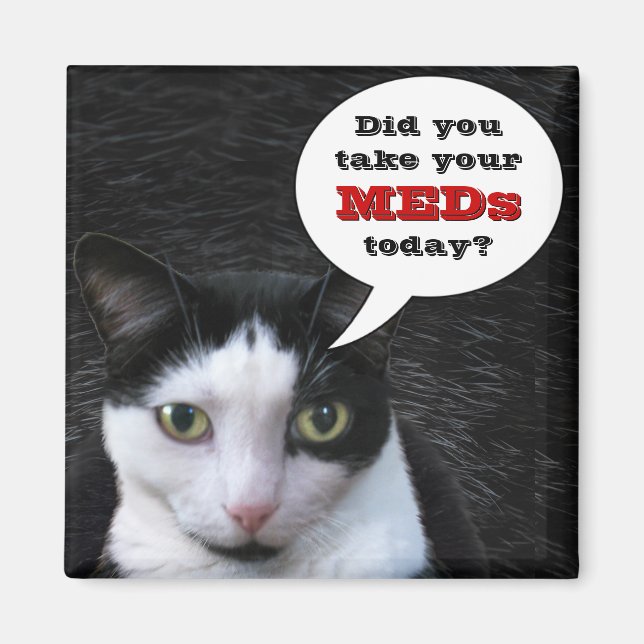 Hast du heute deine MEDs genommen? Magnet (Vorne)