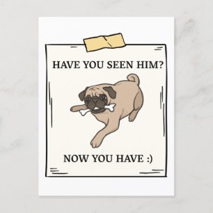 Hast du Hunde jetzt Gewollt? Postkarte