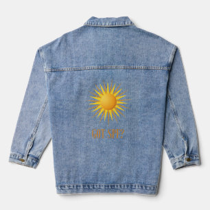Hast du LSF? Jeansjacke
