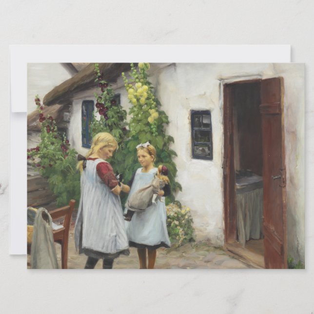 Hast du mein Kätzchen gesehen? (von H.A. Brendekil Karte (Vorderseite)