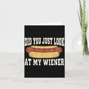 Hast Du meinen Wienerwurst-Fun-Spruch gesehen, Ess Karte