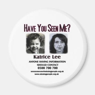 Hast du mich gesehen Katrice Lee Button? Magnet