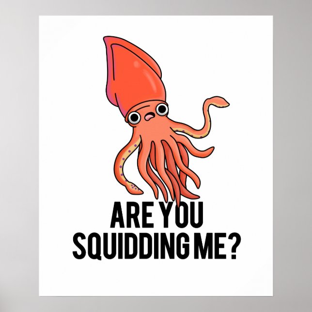 Hast du mir einen sonnigen Tintenfisch-Pub? Poster (Vorne)