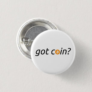 „hast du Münze?“ Bitcoin BTC   Button