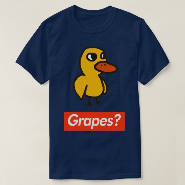hast du Trauben T-Shirt (Design vorne)