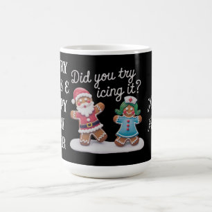 Hast du versucht, es zu imitieren? Funny Gingerbre Kaffeetasse