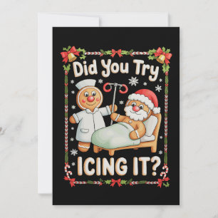Hast du versucht, es zu vereisen Weihnachten Ginge