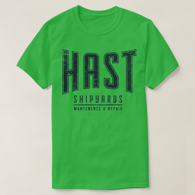 HAST Shipyards T-Shirt (Design vorne)