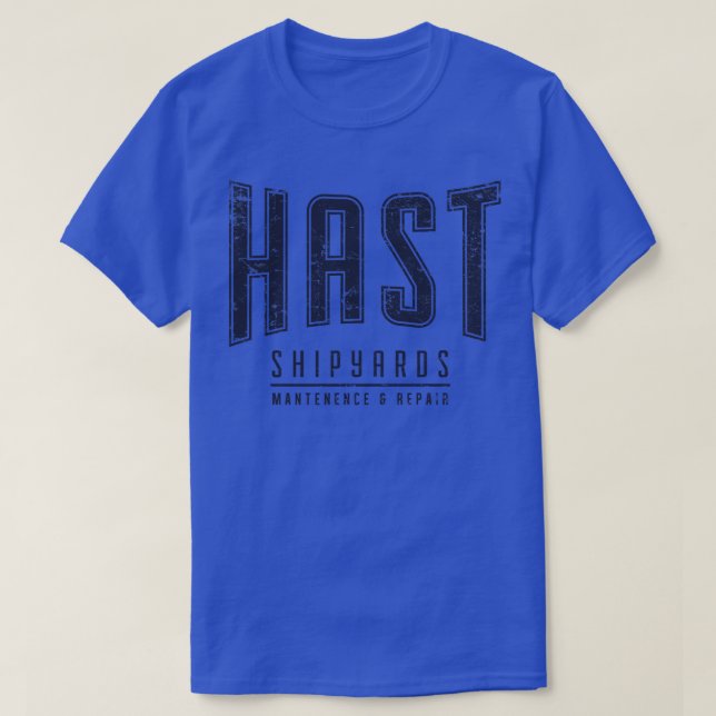 HAST Shipyards T-Shirt (Design vorne)
