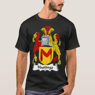 Hastings Coat of Arms Familienwappen T-Shirt