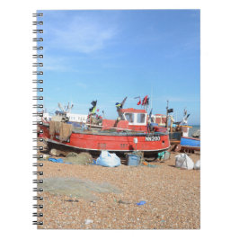 Hastings Fishing Boat Notizblock