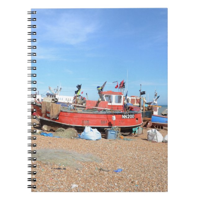 Hastings Fishing Boat Notizblock (Vorderseite)