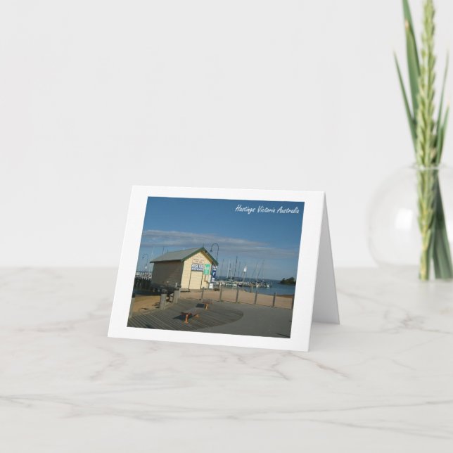 Hastings Foto Feiertagskarte (Vorderseite)