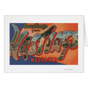 Hastings, Nébraska - grandes scènes de lettre