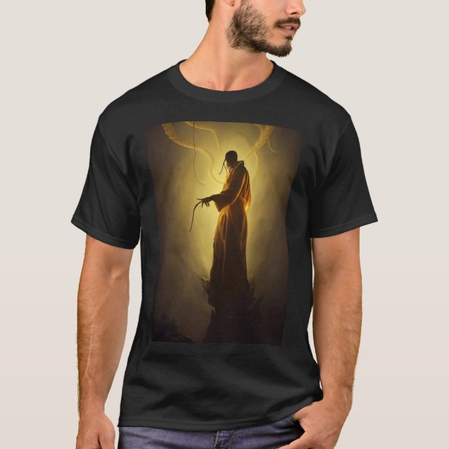 Hastur der König in Gelb T-Shirt (Vorderseite)