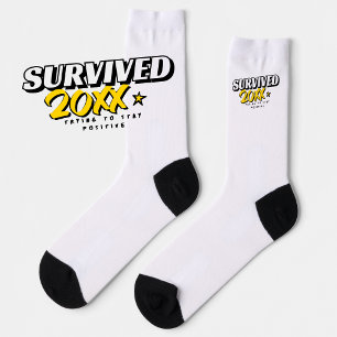 Hat 2025 überlebt - Versucht positiv zu bleiben lu Socken