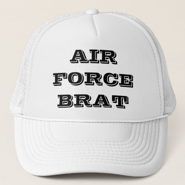 Hat Air Force Brat Truckerkappe (Vorderseite)