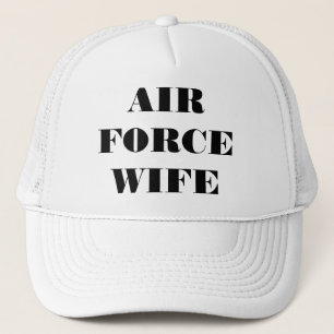 Hat Air Force Ehefrau Truckerkappe