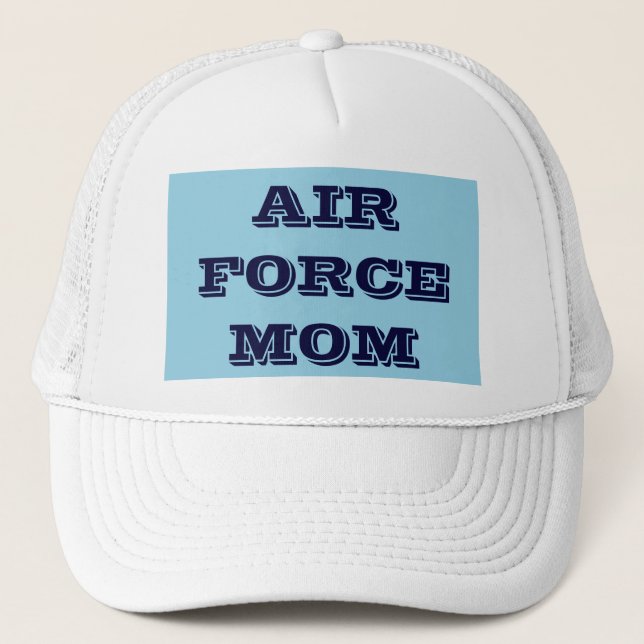 Hat Air Force Mama Truckerkappe (Vorderseite)