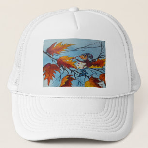 Hat Ann Hayes Zeichnen von Pixie Painting Truckerkappe