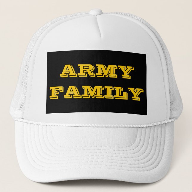 Hat Army Family Truckerkappe (Vorderseite)