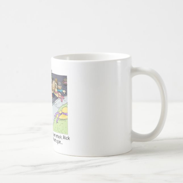 Hat Attack Funny gibt T-Shirts & Sammlerstücke Kaffeetasse (Rechts)