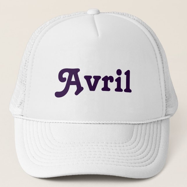 Hat Avril Truckerkappe (Vorderseite)