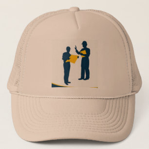 HAT BEIGE BEIGE CUSTOMIZE TRUCKERKAPPE