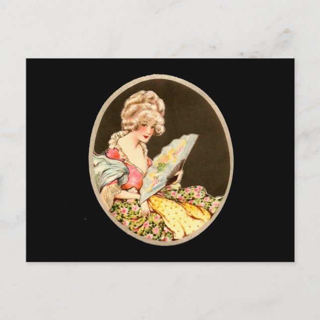 Hat Box Postkarte (Vorderseite)