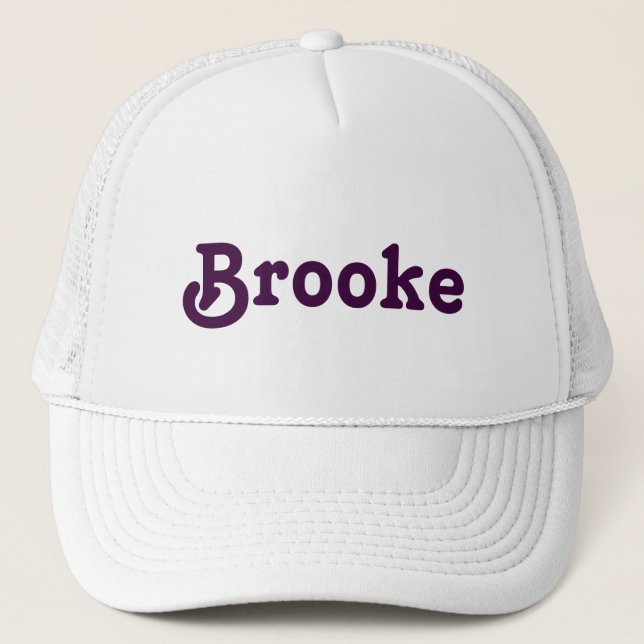 Hat Brooke Truckerkappe (Vorderseite)