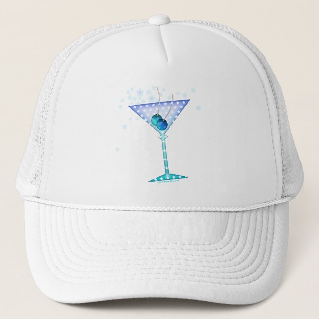 Hat, Cap - BLAU MARTINI Truckerkappe (Vorderseite)