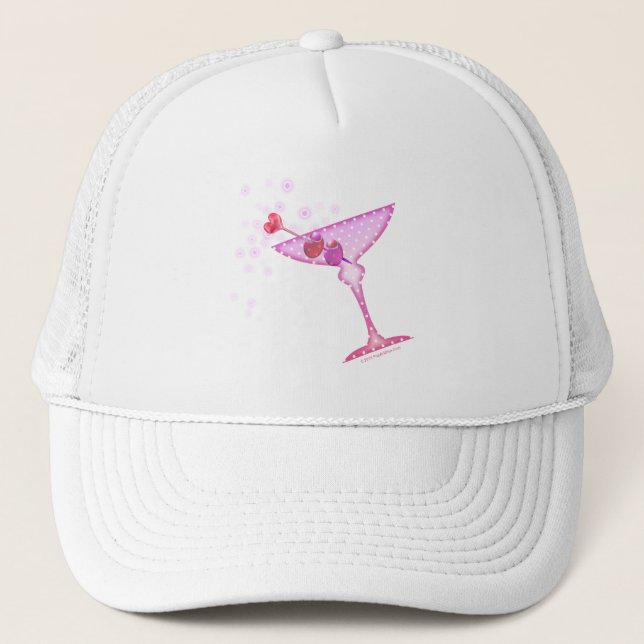 Hat, Cap - PINK MARTINI Truckerkappe (Vorderseite)