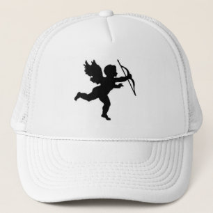 Hat Cupid Schwarz Truckerkappe