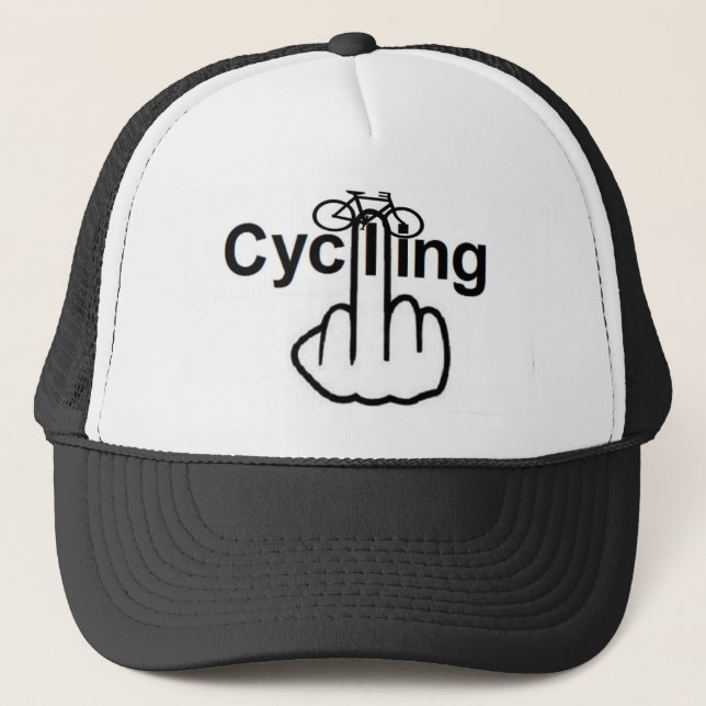 Hat Cycling Dreh Truckerkappe (Vorderseite)