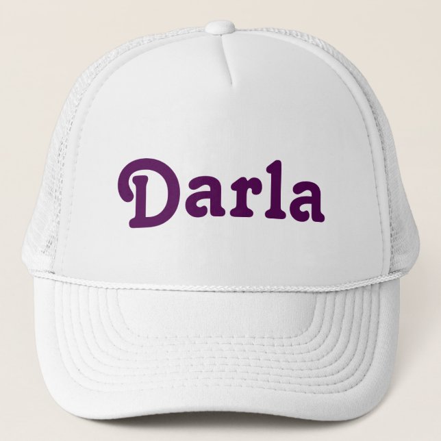 Hat Darla Truckerkappe (Vorderseite)