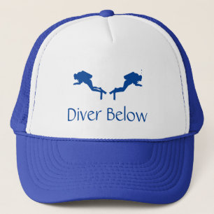 Hat - Diver Below Truckerkappe