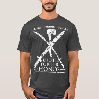 Hat es für die Ehrendichte-Grafik Samurai Viking K T-Shirt