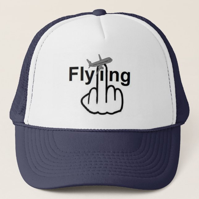 Hat Flying Dreh Truckerkappe (Vorderseite)