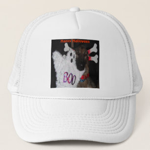 Hat German Shepherd Halloween Boo Truckerkappe