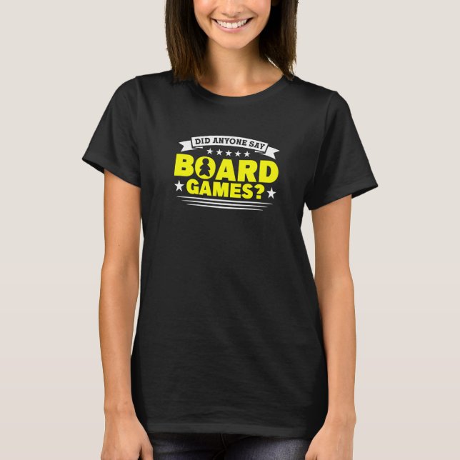 Hat jemand Brettspiel Brettspiel Gamer b T-Shirt (Vorderseite)
