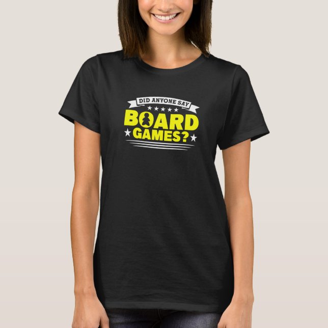 Hat jemand Brettspiel Brettspiel Gamer b T-Shirt (Vorderseite)