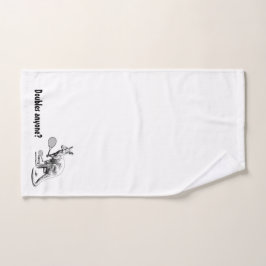 Hat jemand eine Verdoppelt? Kangaroo Tennis Handtuch