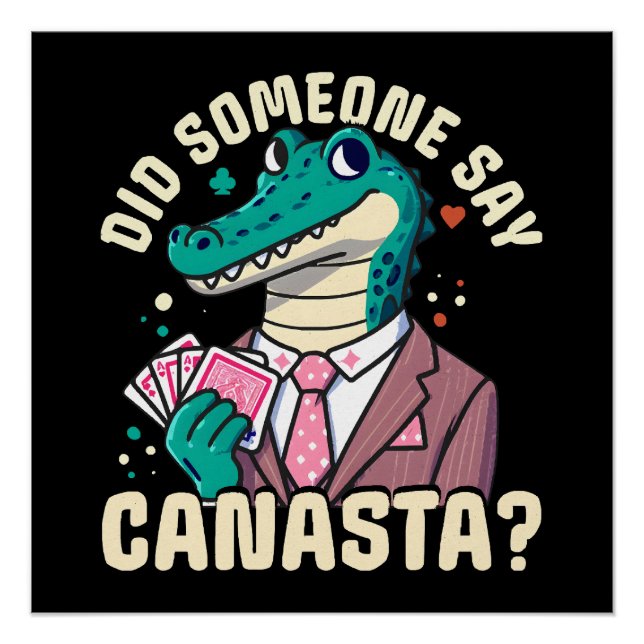 Hat jemand gesagt Canasta Poster (Vorderseite)