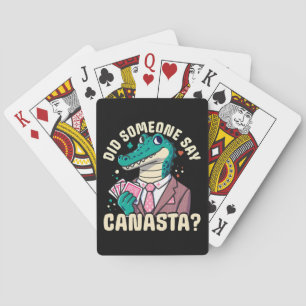 Hat jemand gesagt Canasta Spielkarten