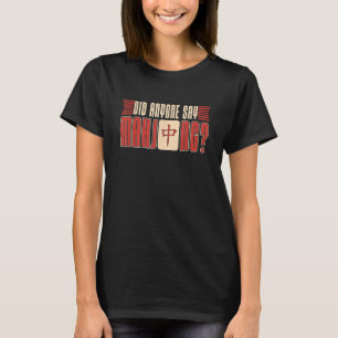Hat jemand Mahjong Gambling Wetten Board gespielt? T-Shirt
