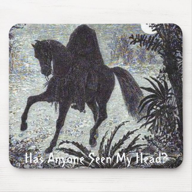 Hat jemand meinen Kopf gesehen? Mousepad (Vorne)