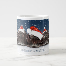 Hat jemand Mince Pies Weihnachts-Tasse gesagt? Jumbo-Tasse