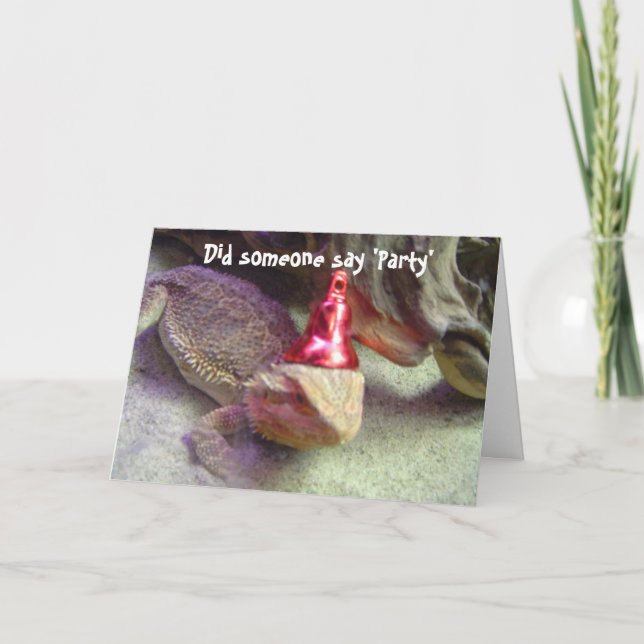 Hat jemand Party gesagt? Karte (Vorderseite)